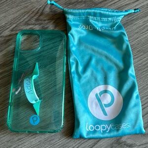 iPhone Loopy Case - Clear Blue